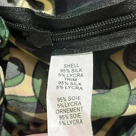 Vintage Diane Von Furstenberg Steffi Chain Link Silk Evening Empire Dress Size 2 - Picture 15 of 16